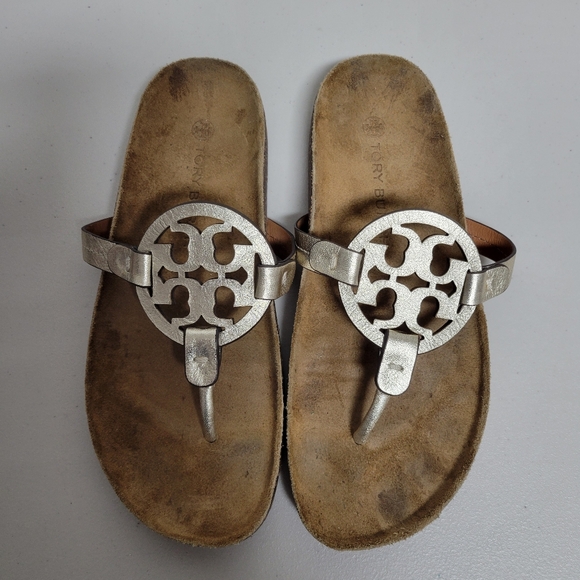 Tory Burch Miller Cloud Thong Sandals Size 7.5. - Picture 10 of 13